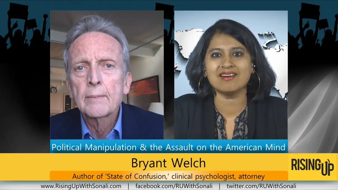 Cover Image for Bryant Welch on Rising up with Sonali: “Trump is just a symptom of problems we have in America”